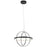Elan Arvo LED Chandelier 1 Tier Small, Matte Black/Polycarbonate - 84161