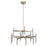 Elan Kizette 12 Light LED Chandelier 2 Tier, Brushed Nickel/Etched - 84177