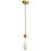 Elan Sorno LED Mini Pendant, Champagne Gold/Etched Opal - 84196