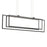 Elan Jestin 46" LED Linear Chandelier