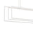 Elan Jestin 46" LED Linear Chandelier