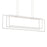 Elan Jestin 46" LED Linear Chandelier