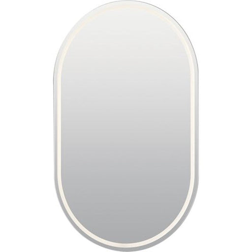 Elan Menillo LED Mirror, White/Etched - 86008