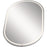 Elan Menillo LED Mirror, White/Etched