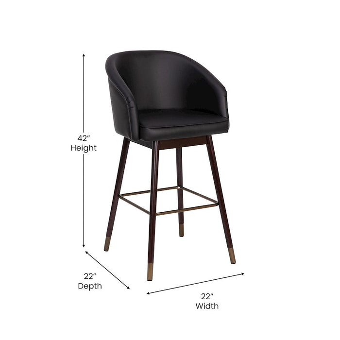 Flash Furniture Margo Barstool, Pack Of 2