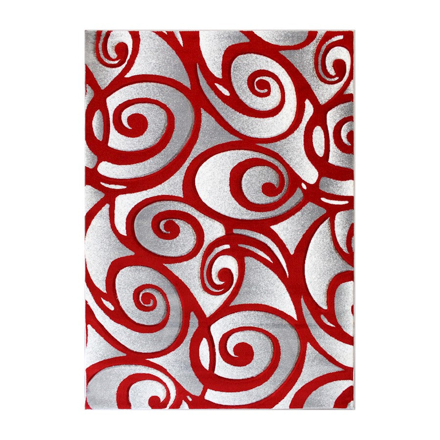 Flash Furniture Willow 5' X 7' Area Rug, Red - ACD-RG241-57-RD-GG