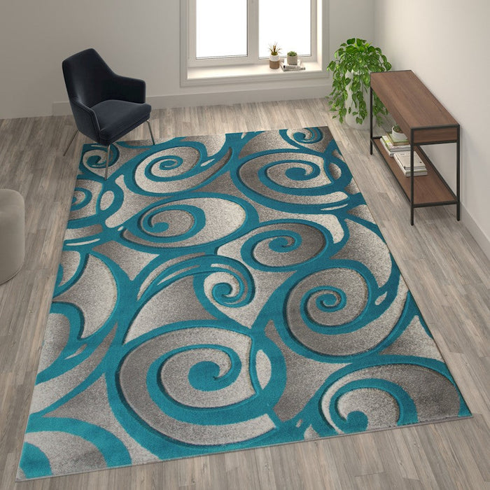 Flash Furniture Willow Area Rug