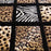 Flash Furniture Menagerie Animal Print Area Rug, Black