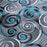 Flash Furniture Masie 3X10 Swirl Area Rug, Turquoise