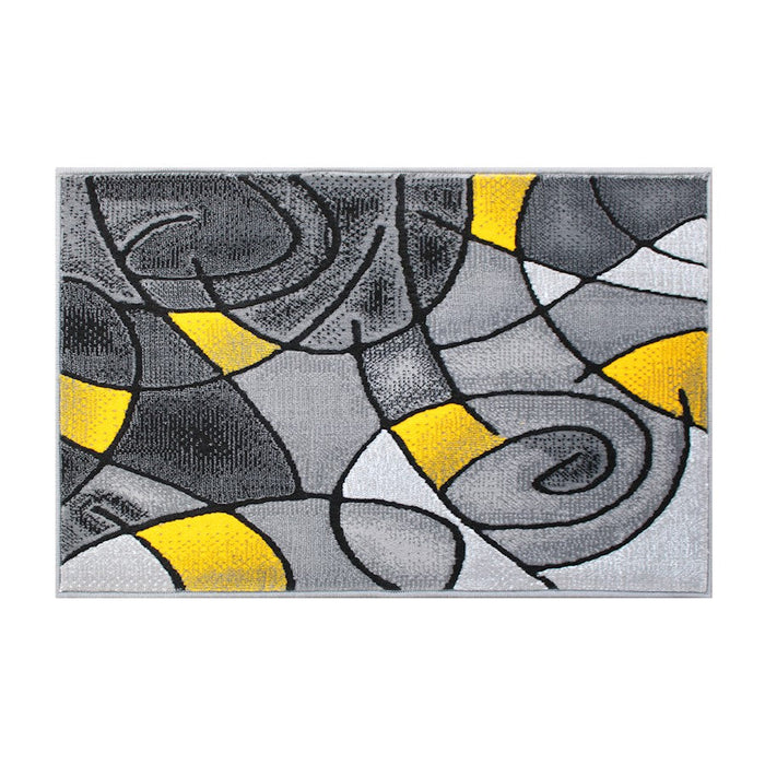 Flash Furniture Jubilee 2' X 3' Accent Rug, Yellow - ACD-RGTRZ860-23-YL-GG