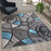 Flash Furniture Jubilee 5X7 Abstract Area Rug