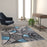 Flash Furniture Jubilee 5X7 Abstract Area Rug