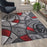 Flash Furniture Jubilee Abstract Area Rug