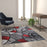 Flash Furniture Jubilee Abstract Area Rug