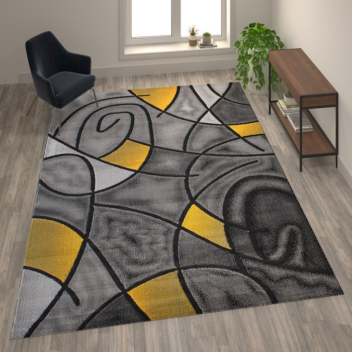 Flash Furniture Jubilee 8X10 Abstract Rug