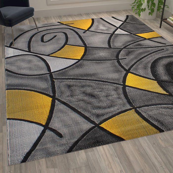 Flash Furniture Jubilee 8X10 Abstract Rug