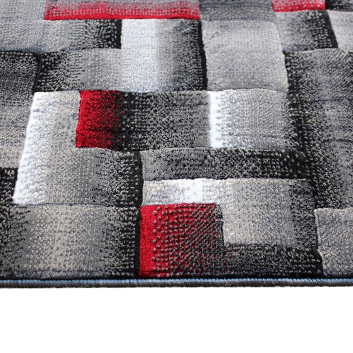 Flash Furniture Elio 2X7 Block Area Rug