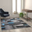 Flash Furniture Elio Block Area Rug