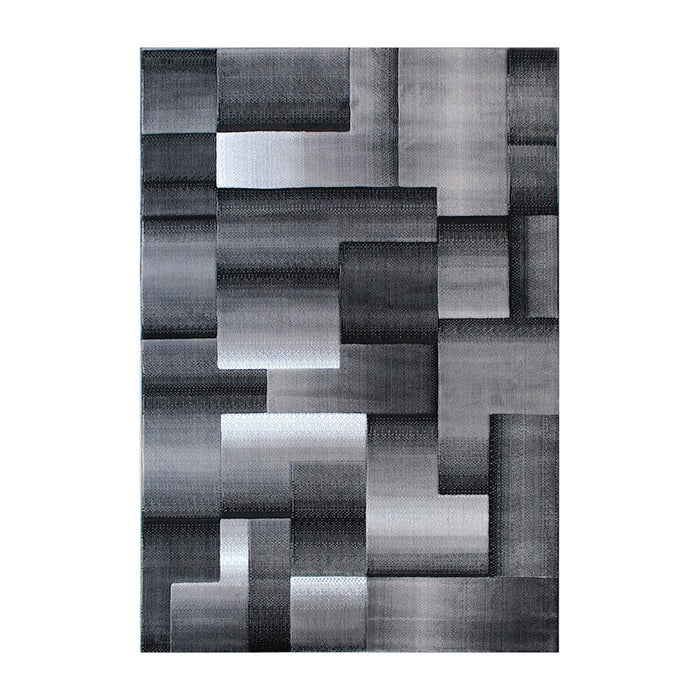 Flash Furniture Elio 5X7 Block Area Rug, Grey - ACD-RGTRZ861-57-GY-GG