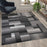 Flash Furniture Elio Block Area Rug