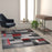 Flash Furniture Elio Block Area Rug