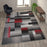 Flash Furniture Elio 8X10 Block Area Rug