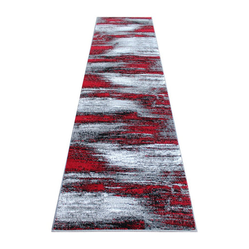 Flash Furniture Rylan 2X10 Abstract Area Rug, Red - ACD-RGTRZ863-210-RD-GG