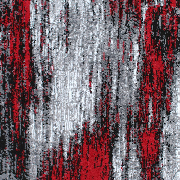 Flash Furniture Rylan 2X10 Abstract Area Rug, Red