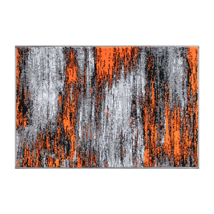 Flash Furniture Rylan 2X3 Abstract Area Rug, Orange - ACD-RGTRZ863-23-OR-GG