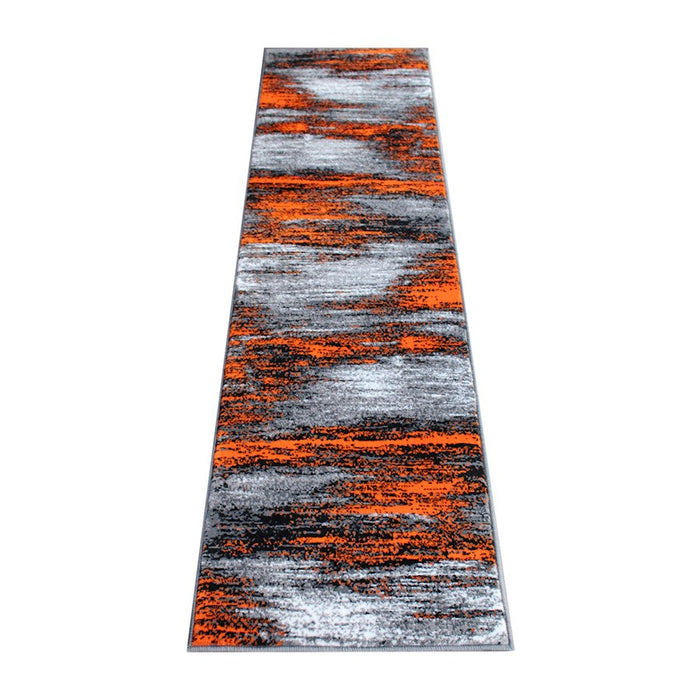 Flash Furniture Rylan 2X7 Abstract Area Rug, Orange - ACD-RGTRZ863-27-OR-GG