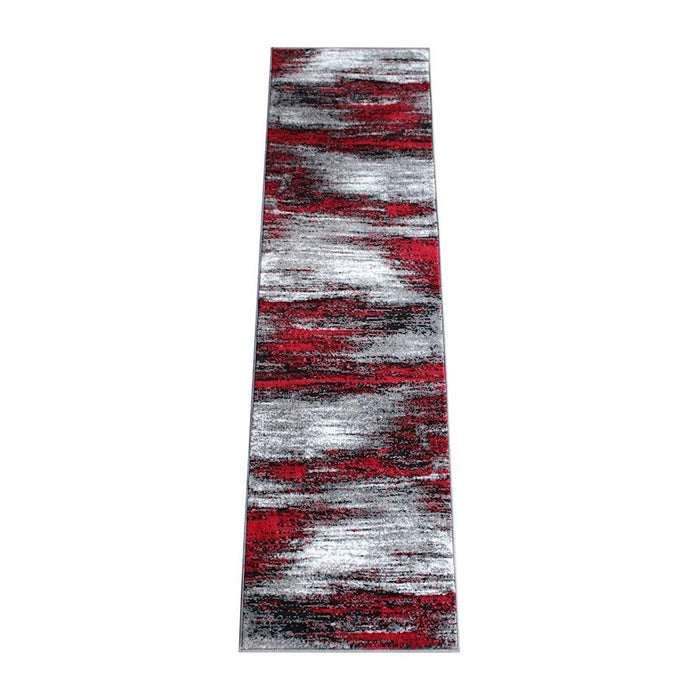 Flash Furniture Rylan 2X7 Abstract Area Rug, Red - ACD-RGTRZ863-27-RD-GG