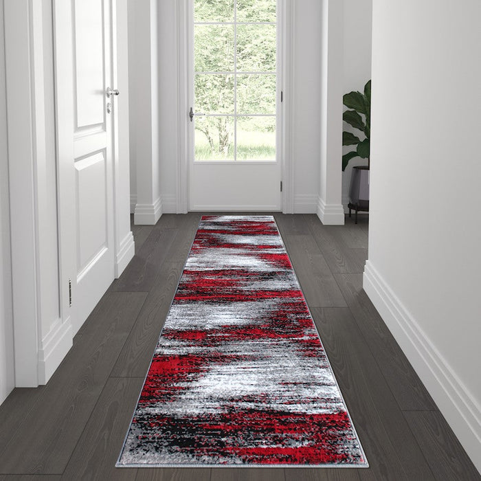 Flash Furniture Rylan 2X7 Abstract Area Rug