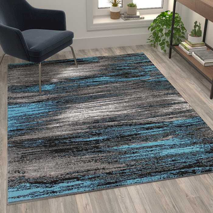 Flash Furniture Rylan 5X7 Abstract Area Rug