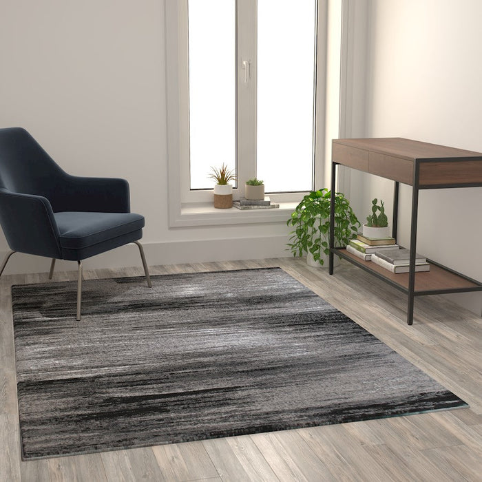 Flash Furniture Rylan 5X7 Abstract Area Rug