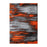 Flash Furniture Rylan 5X7 Abstract Area Rug, Orange - ACD-RGTRZ863-57-OR-GG