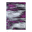 Flash Furniture Rylan 6X9 Abstract Area Rug, Purple - ACD-RGTRZ863-69-PU-GG