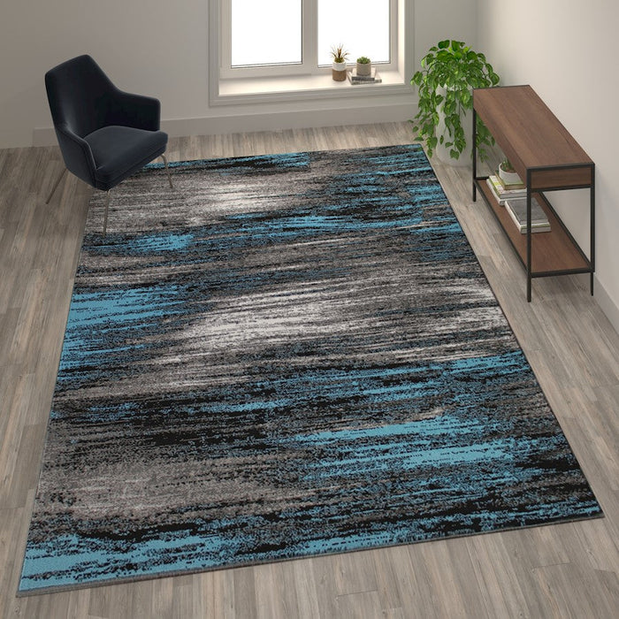 Flash Furniture Rylan 8X10 Abstract Area Rug