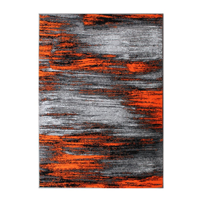 Flash Furniture Rylan 8X10 Abstract Area Rug, Orange - ACD-RGTRZ863-810-OR-GG