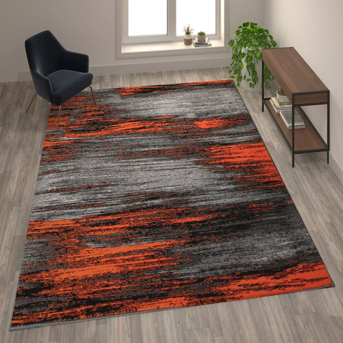 Flash Furniture Rylan 8X10 Abstract Area Rug