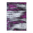 Flash Furniture Rylan 8X10 Abstract Rug, Purple - ACD-RGTRZ863-810-PU-GG