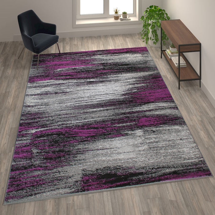 Flash Furniture Rylan 8X10 Abstract Area Rug