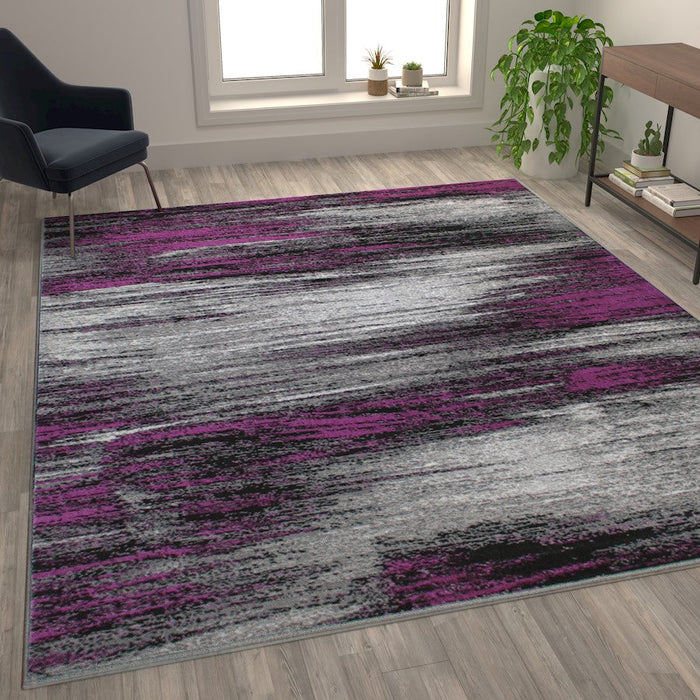 Flash Furniture Rylan 8X10 Abstract Area Rug