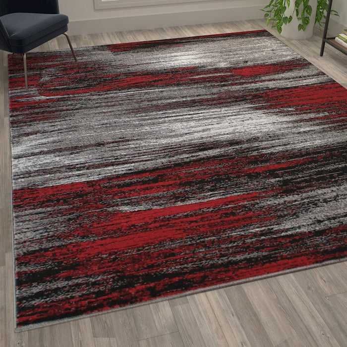 Flash Furniture Rylan 8X10 Abstract Area Rug