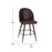 Flash Furniture Lyla Barstool, Pack Of 2