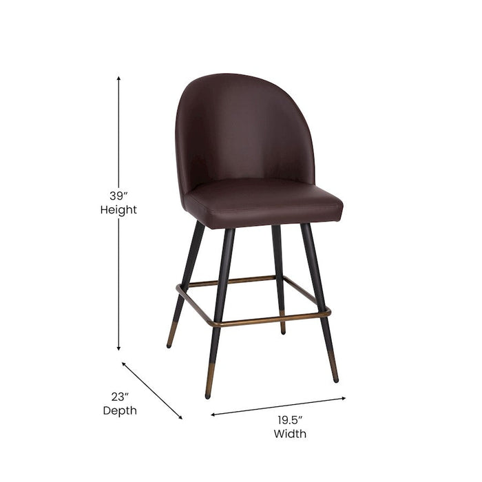 Flash Furniture Lyla Barstool, Pack Of 2