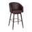 Flash Furniture Margo 30" Barstool, Brown - AY-1928-30-BR-GG