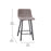 Flash Furniture Caleb Stool, Pack Of 2