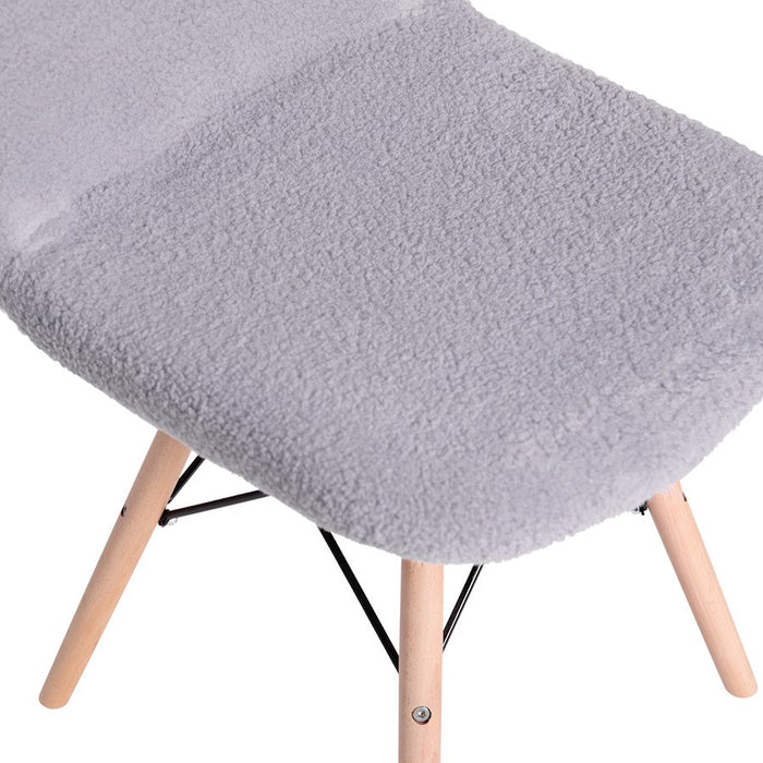 Flash Furniture Zula Faux Sherpa Chair