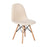 Flash Furniture Zula Faux Sherpa Chair, Off-White - DL-10-W-GG