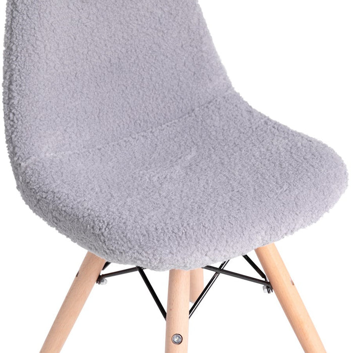 Flash Furniture Zula Kids Faux Sherpa Chair